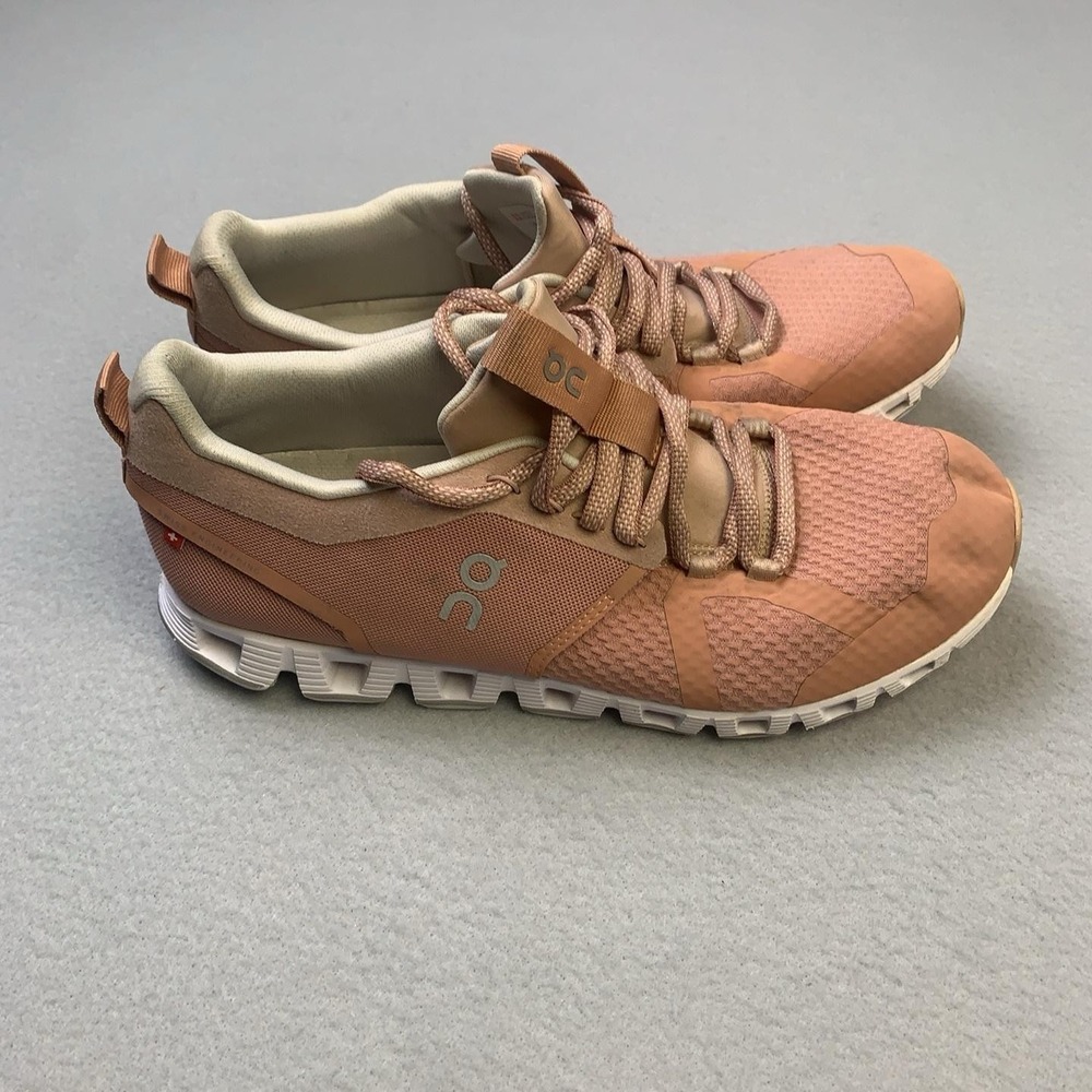 On Cloud Shoes Womens Size 8.5 Copper CloudTec Running Sneakers Mesh Lightweight